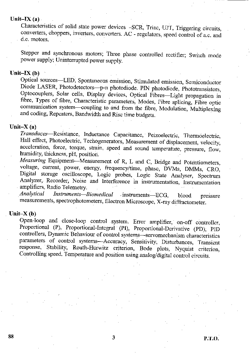 CBSE UGC NET Electronic Science Syllabus 2016 - Page 4