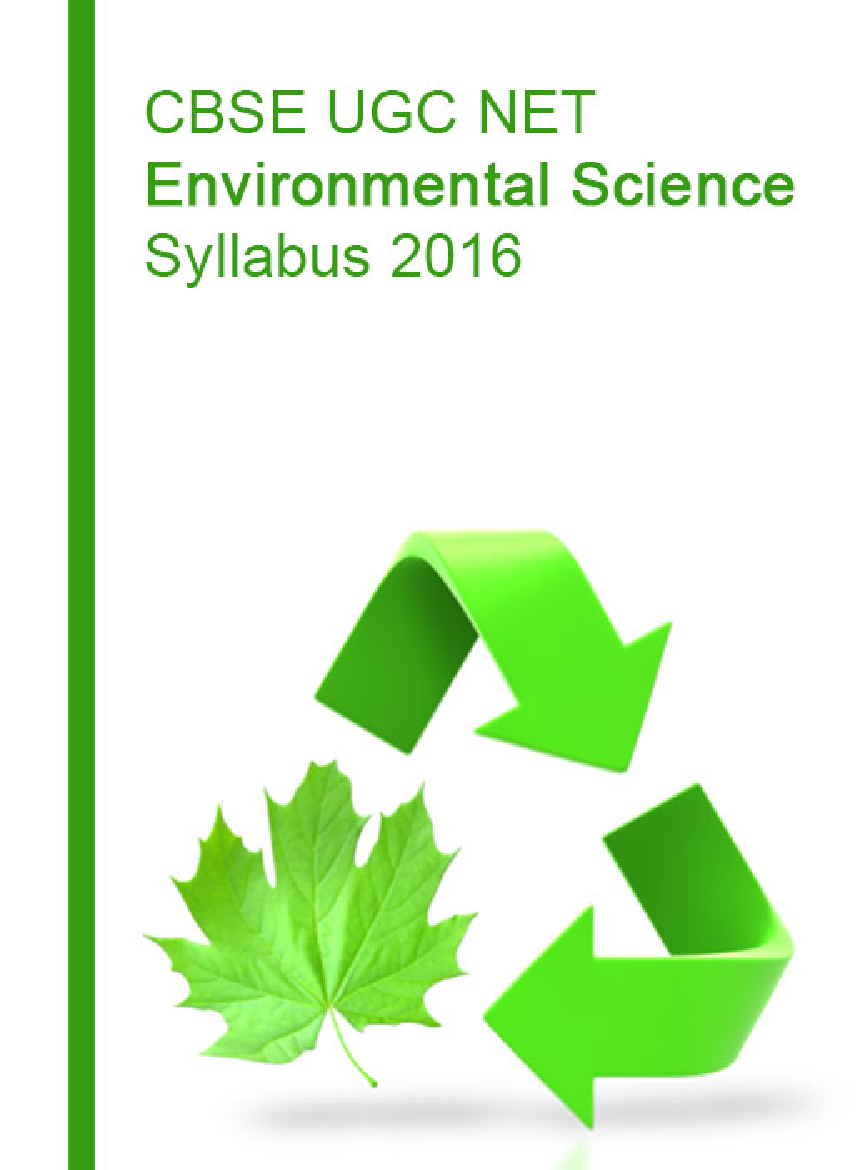CBSE UGC NET Environmental Science Syllabus 2016 - Page 1
