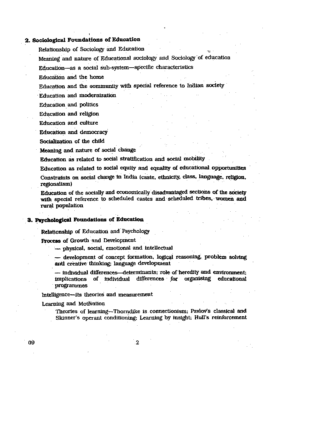 CBSE UGC NET Education Syllabus 2016 - Page 3