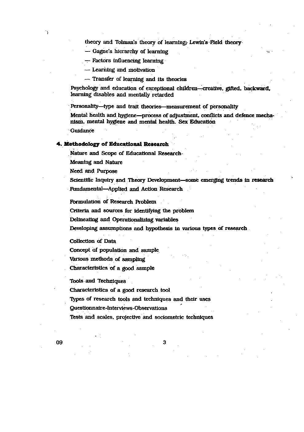 CBSE UGC NET Education Syllabus 2016 - Page 4