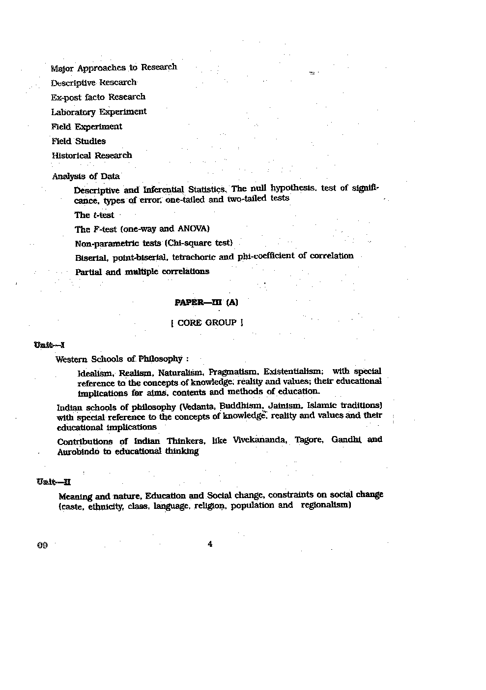 CBSE UGC NET Education Syllabus 2016 - Page 5