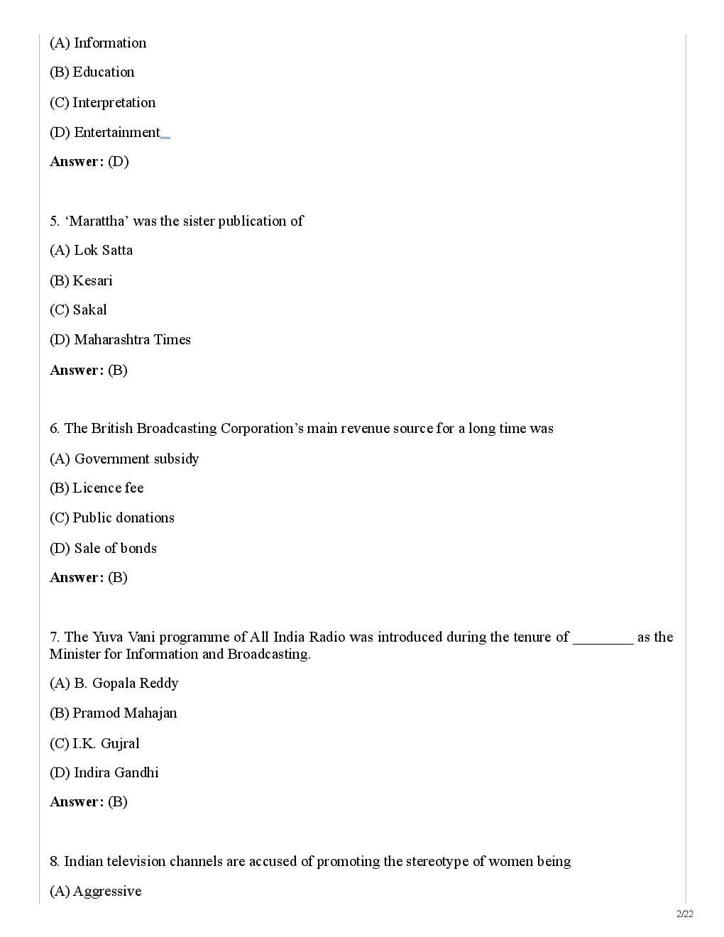 CBSE UGC NET Previous Year 2012-14 Solved Question Paper Mass Communication Paper-III(June-Dec) - Page 3