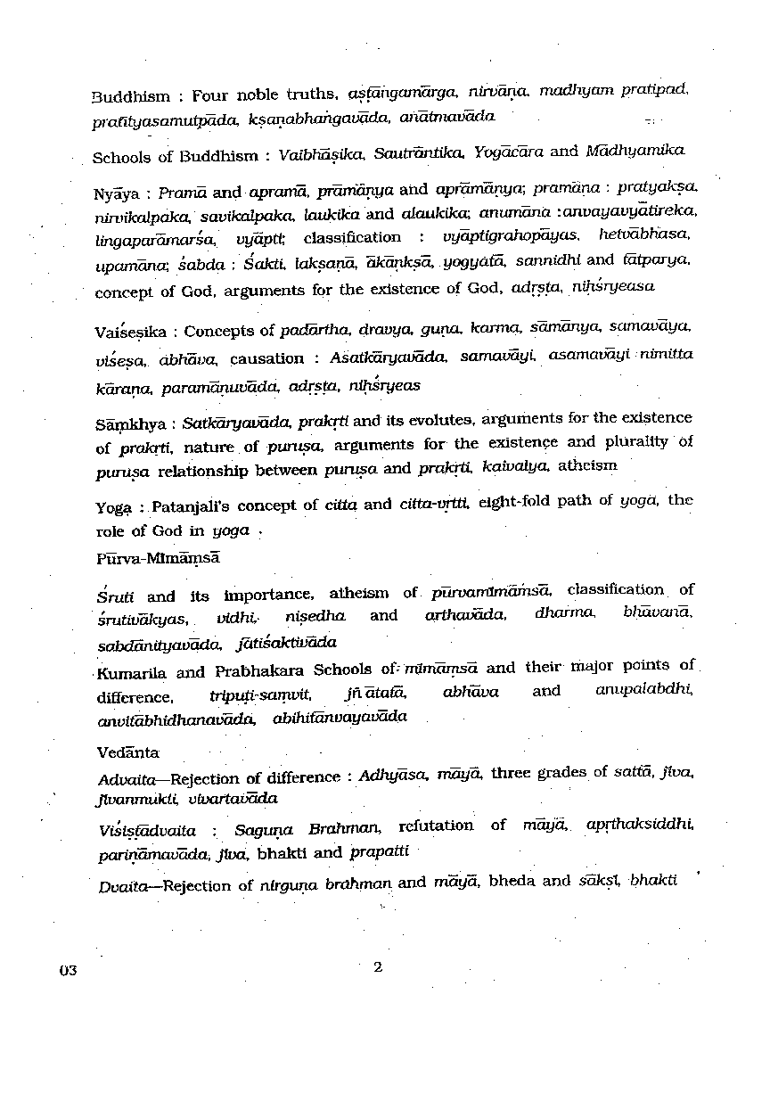 CBSE NET Philosophy Syllabus 2016 - Page 3