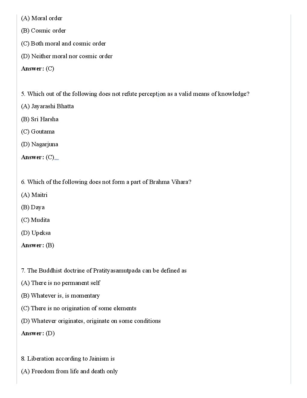 CBSE UGC NET Previous Year 2012-14 Solved Question Paper Philosophy Paper-II(June-Dec) - Page 3