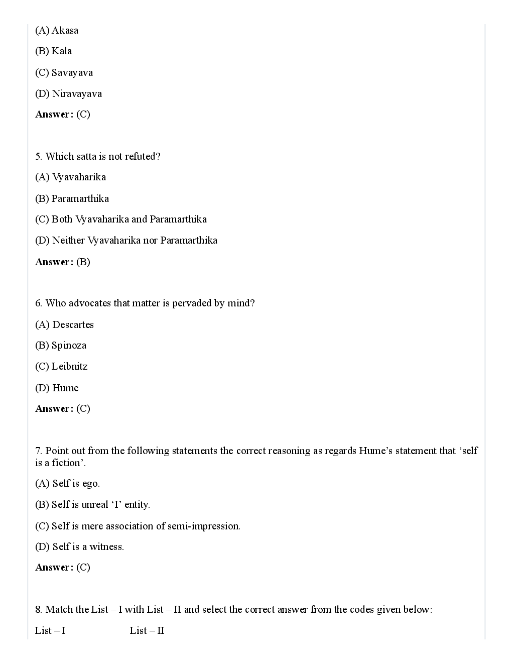 CBSE UGC NET Previous Year 2012-14 Solved Question Paper Philosophy Paper-III(June-Dec) - Page 3