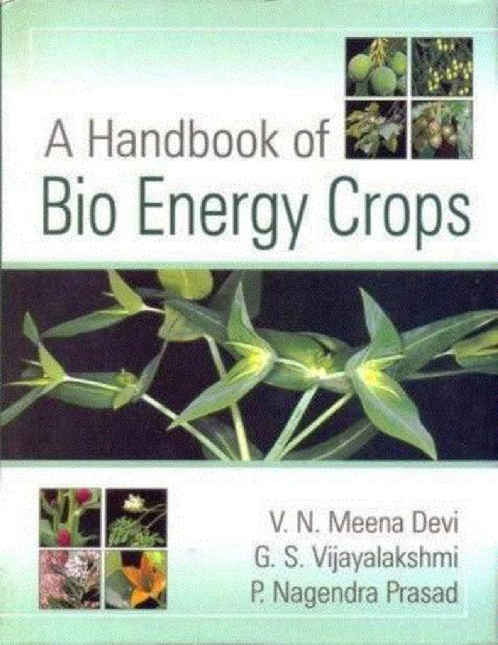 A Handbook of Bioenergy Crops - Page 1