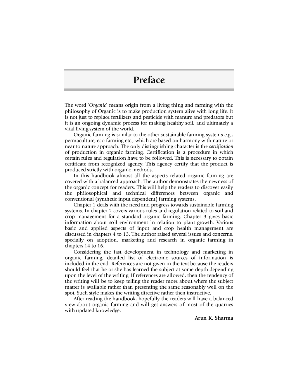 A Handbook of Organic Farming - Page 5