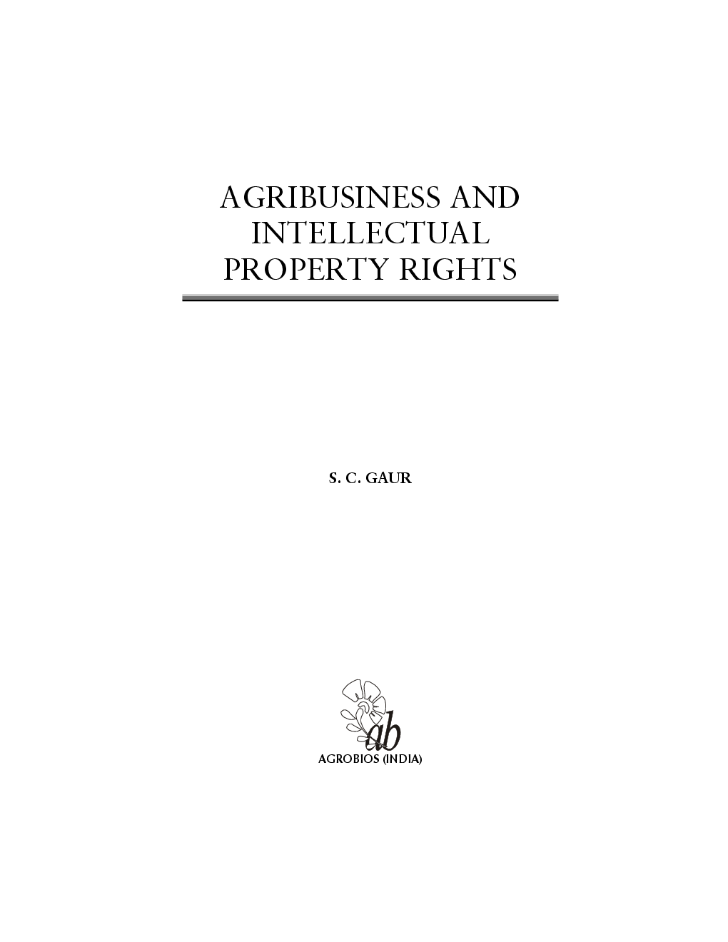 Agribusiness and Intellectual Property Rights - Page 4