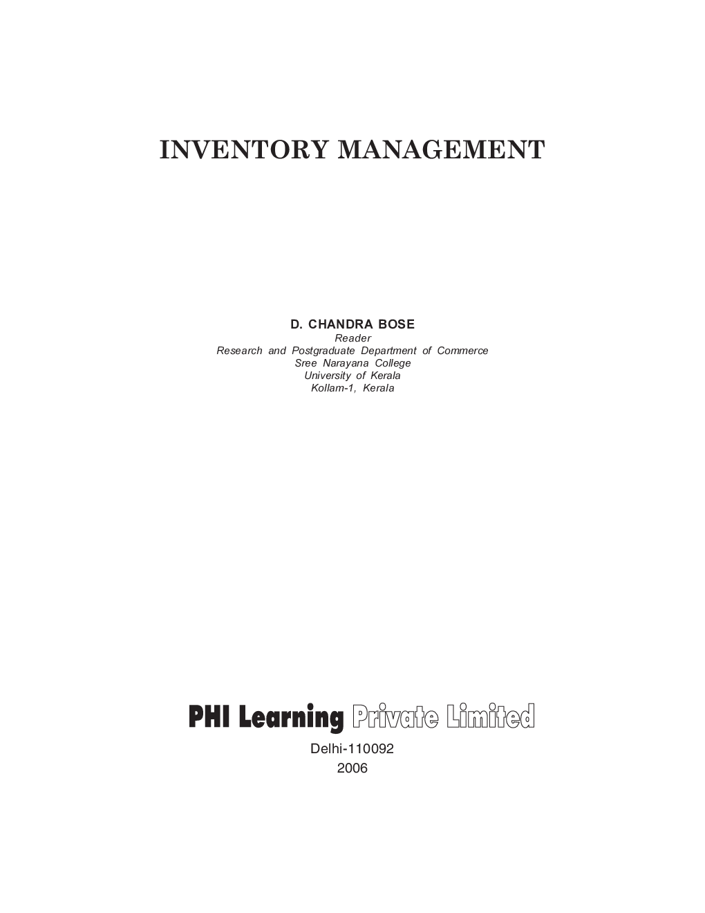 Inventory Management - Page 2