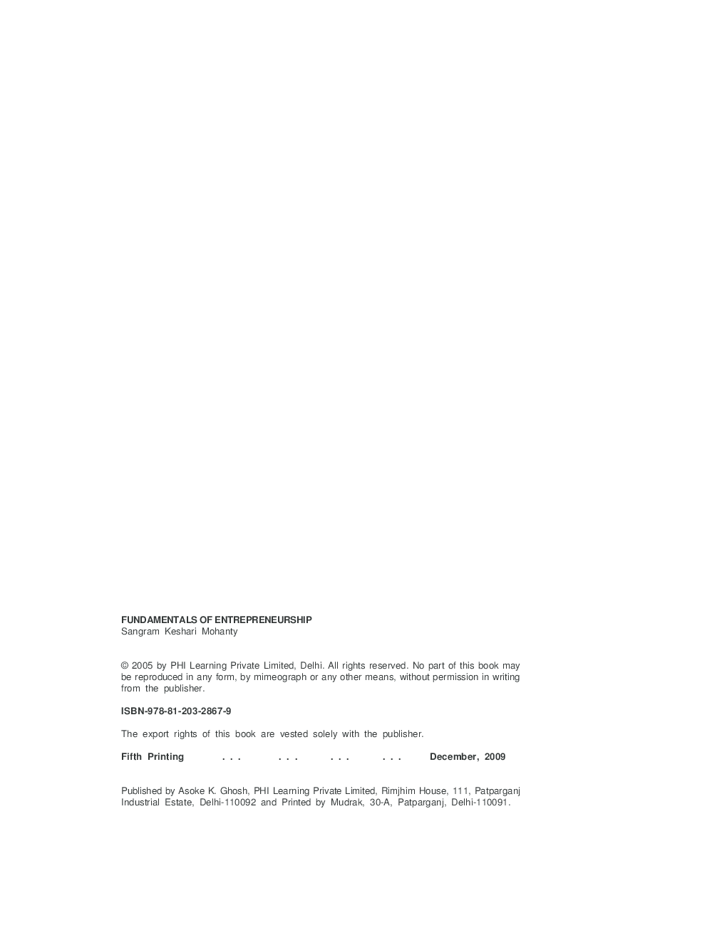 Fundamentals Of Entrepreneurship - Page 3