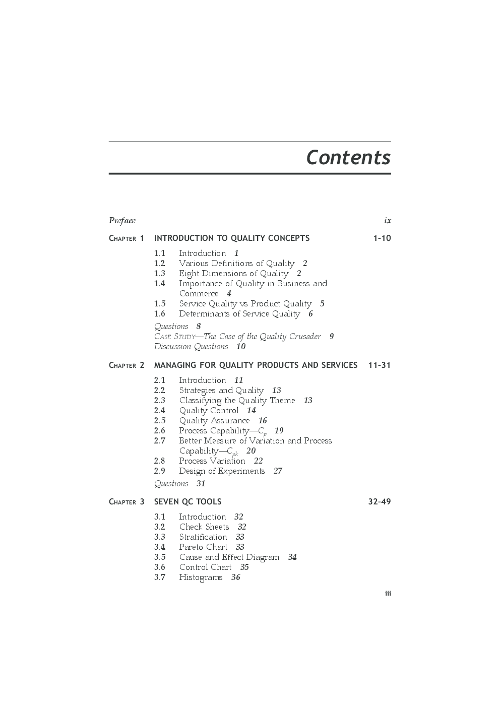 Total Quality Management : Text And Cases - Page 4