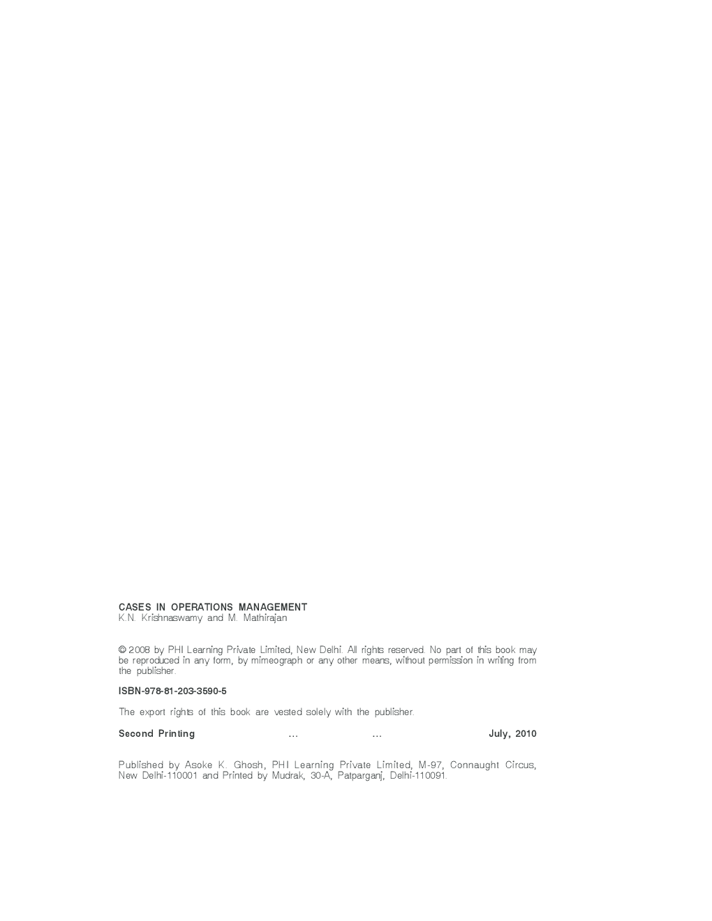 Cases In Operations Management - Page 4