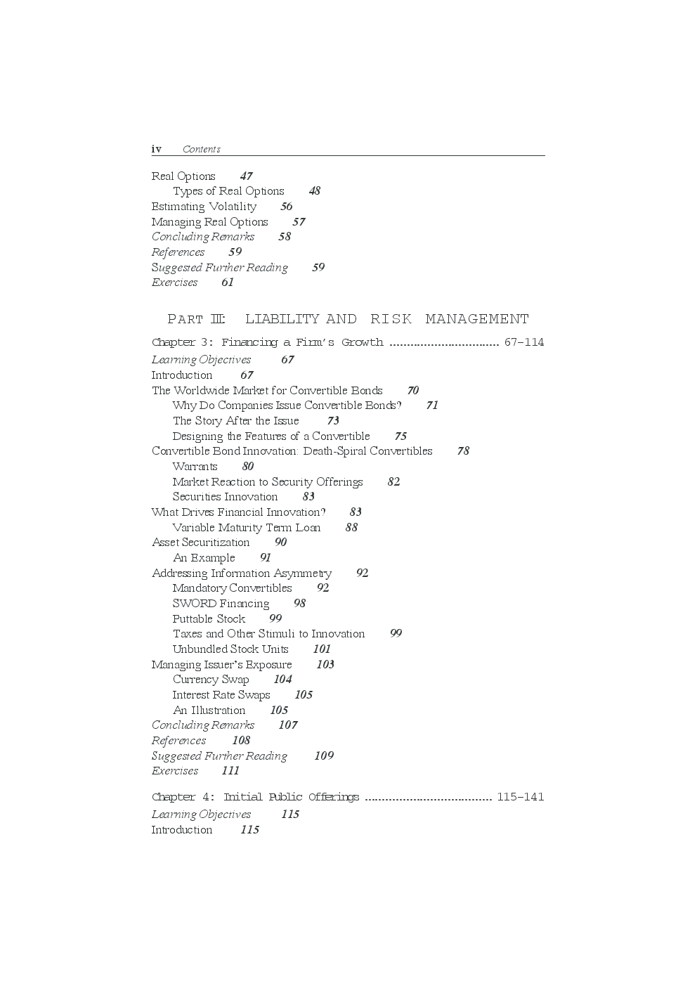 Advanced Corporate Finance - Page 5