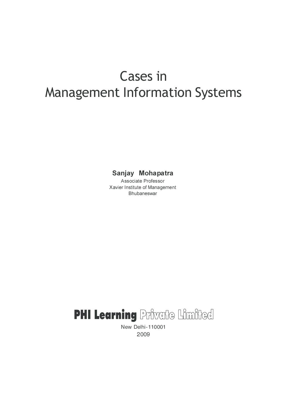 Cases In Management Information Systems - Page 4