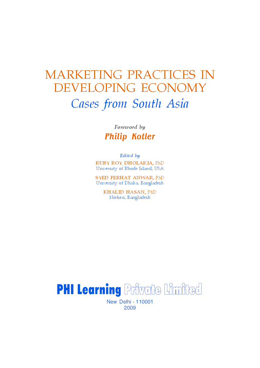 Marketing Practices In Developing Economy : Cases From South Asia - Page 2