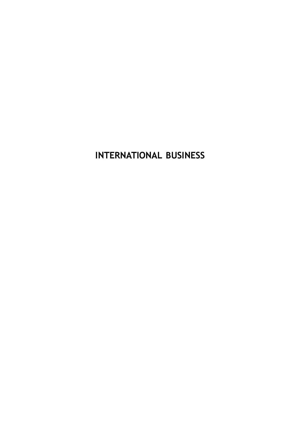 International Business : Text And Cases, Fifth Edition - Page 2