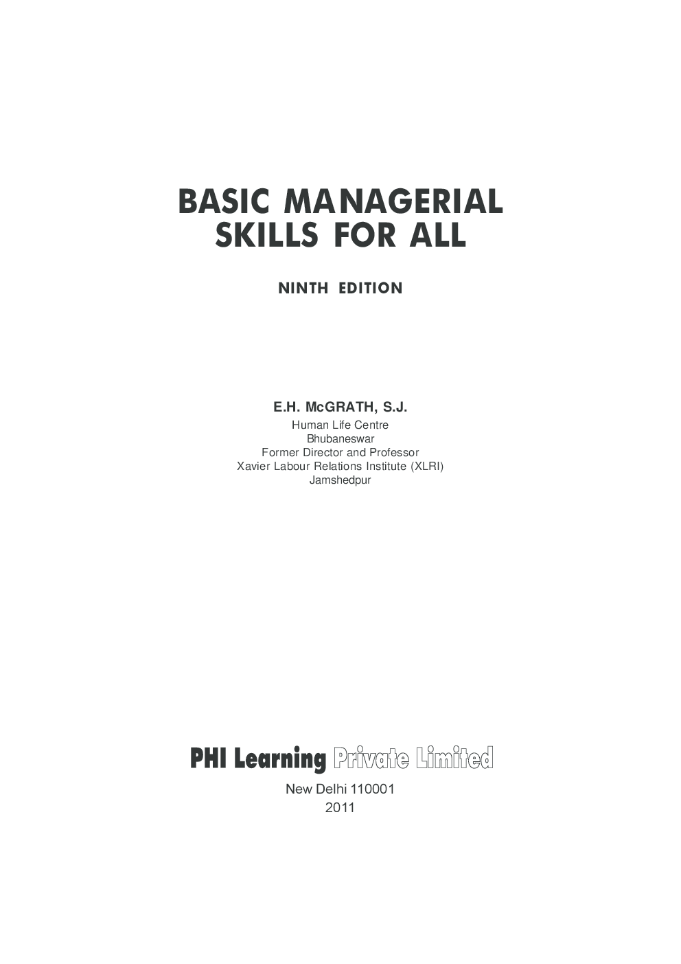 Basic Managerial Skills For All - Page 2