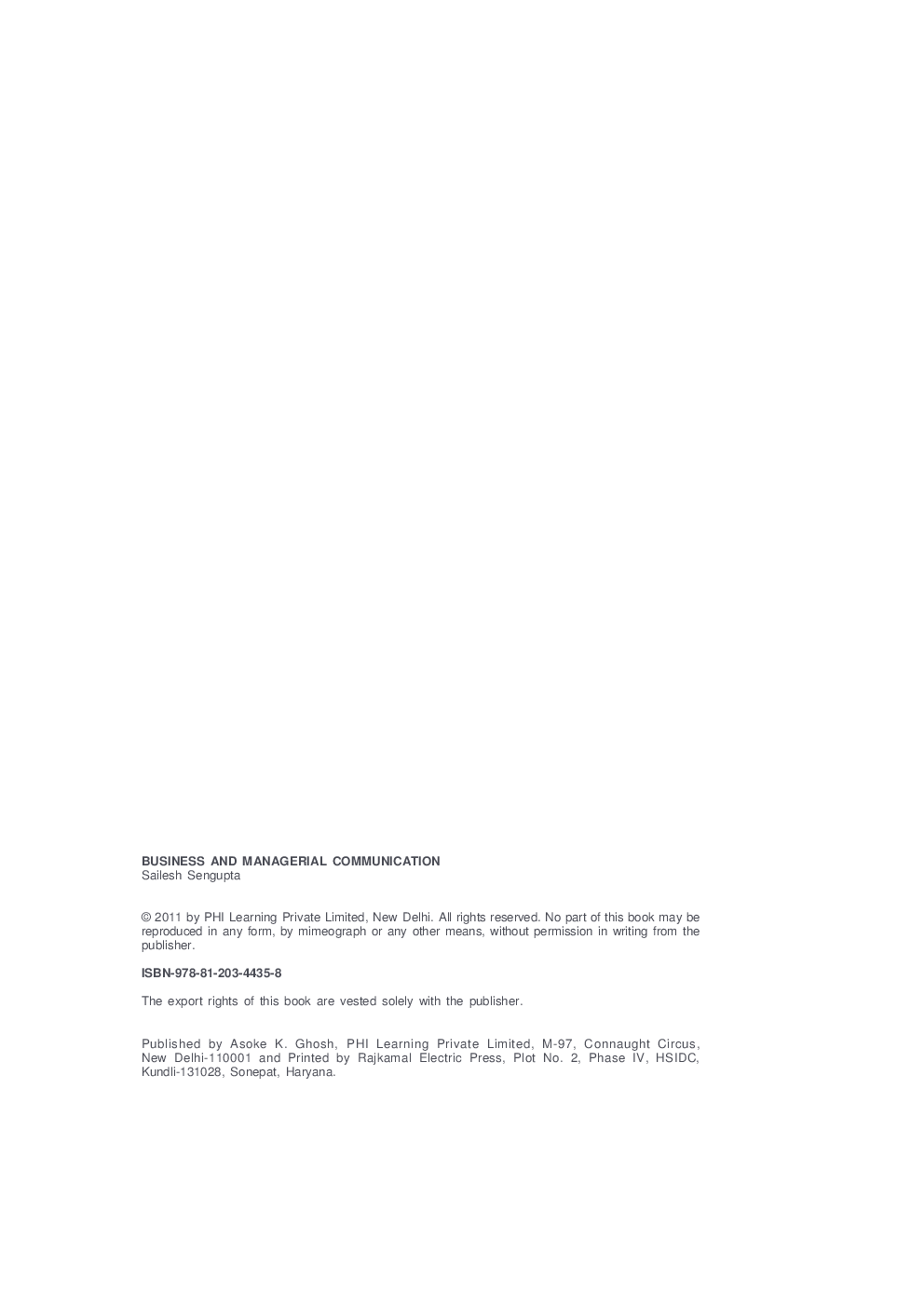 Business And Managerial Communication - Page 3
