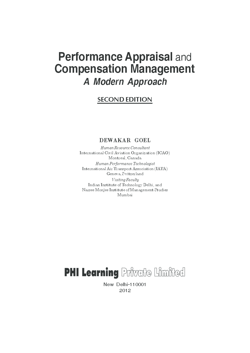 Performance Appraisal And Compensation Management : A Modern Approach - Page 4