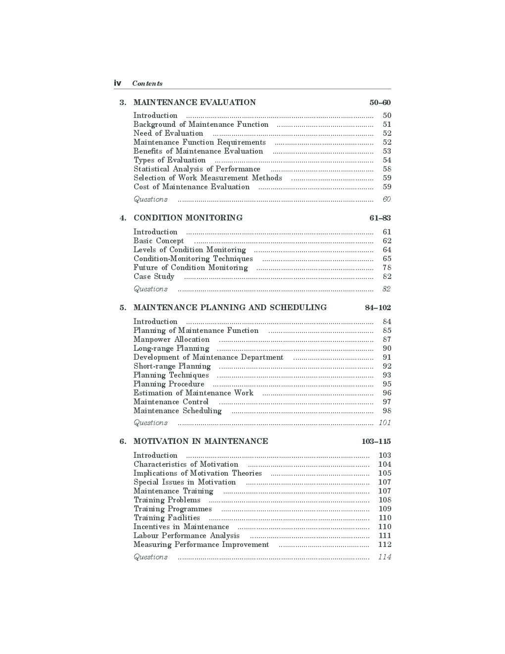 Maintenance Engineering And Management - Page 5