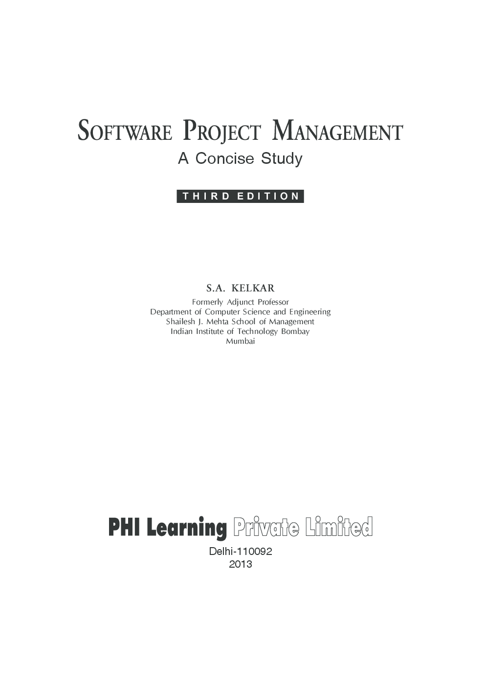 Software Project Management: A Concise Study - Page 2