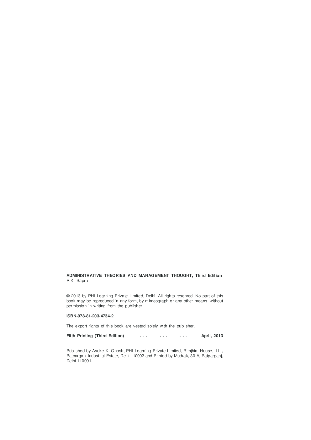 Administrative Theories And Management Thought - Page 3