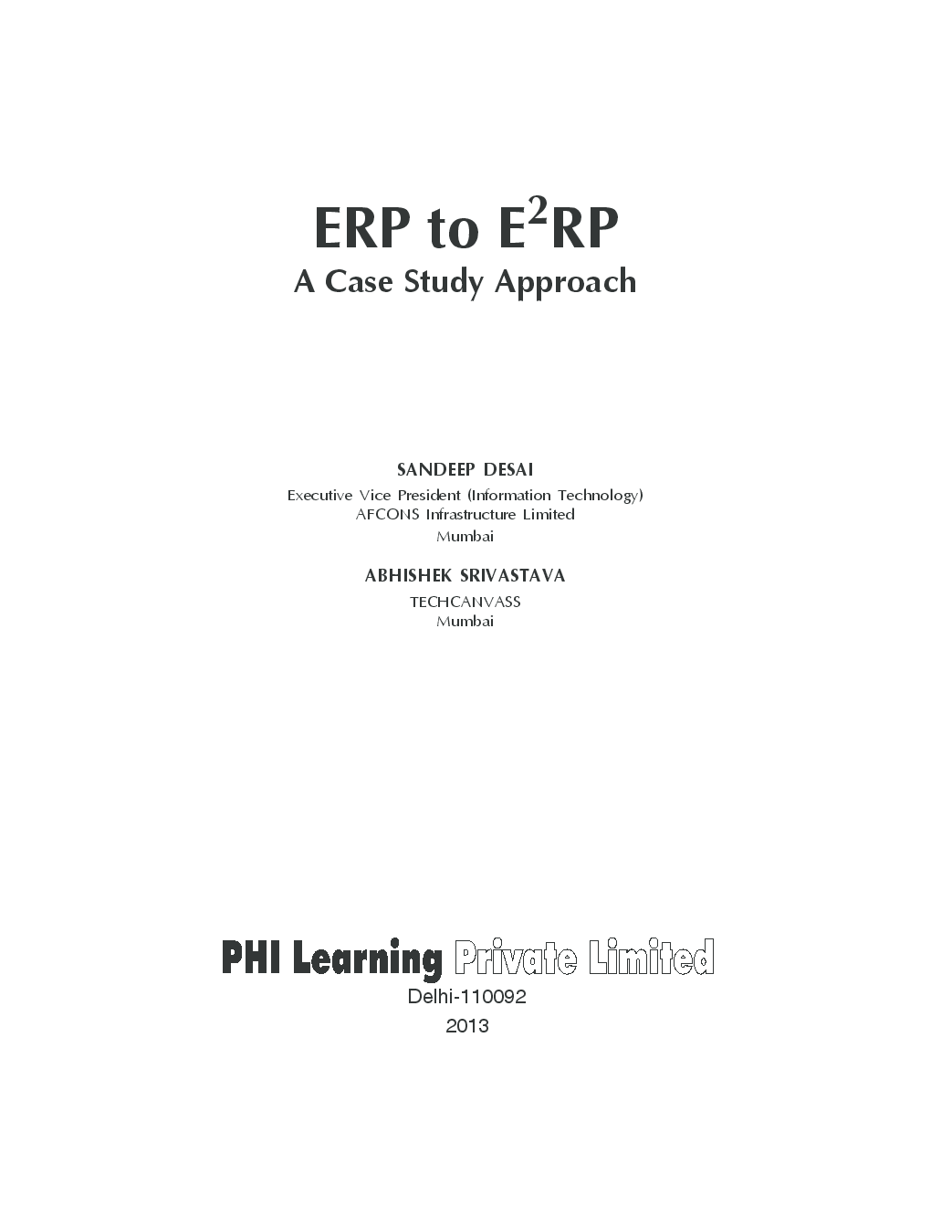 ERP to E2RP : A Case Study Approach - Page 4