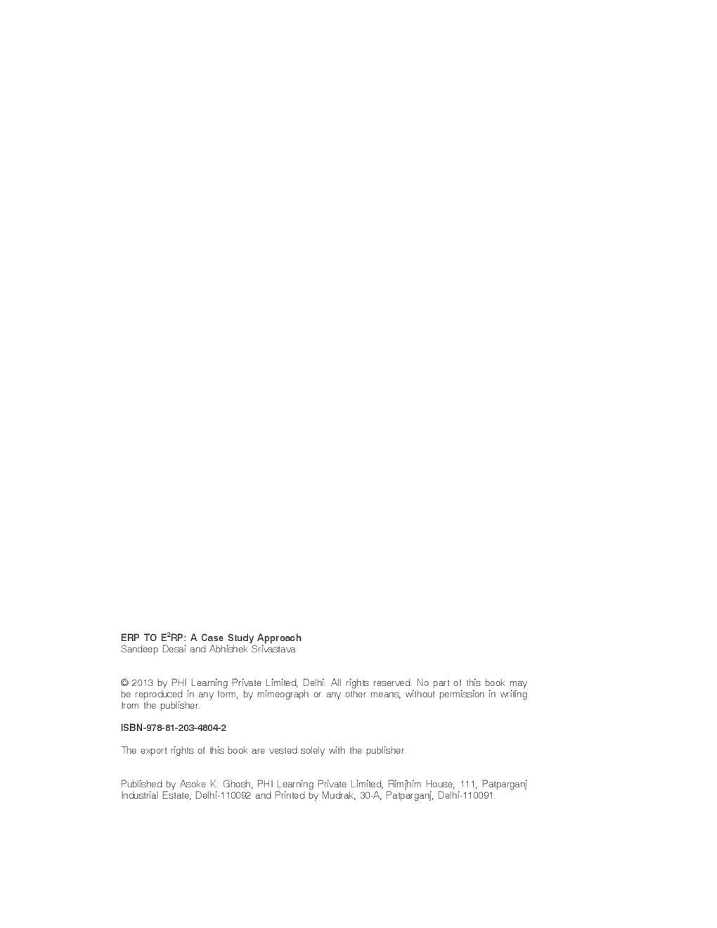 ERP to E2RP : A Case Study Approach - Page 5