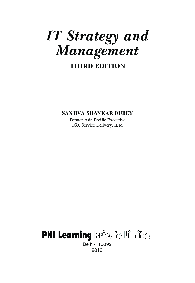 IT Strategy And Management - Page 2