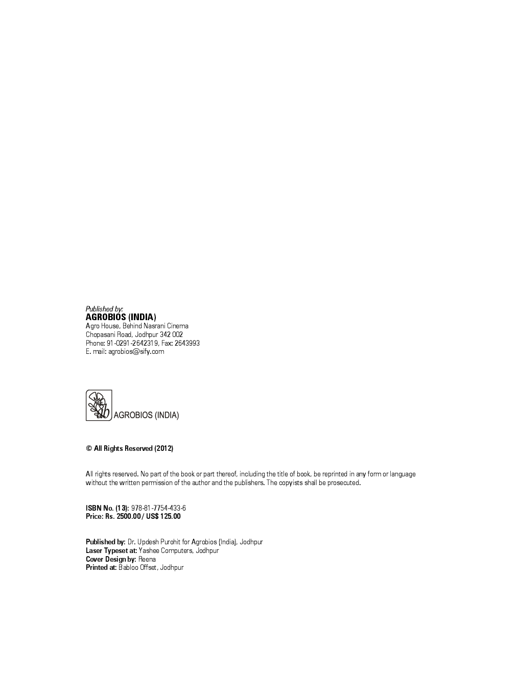 Modern Concepts And Advances Principles In Crop Production - Page 3