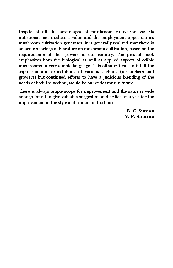 Mushroom : Cultivation, Processing And Uses - Page 5