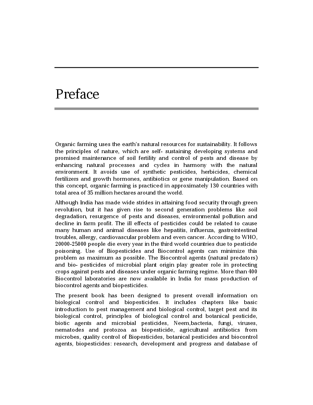 Organic Farming : Biocontrol and Biopesticide Technology - Page 4