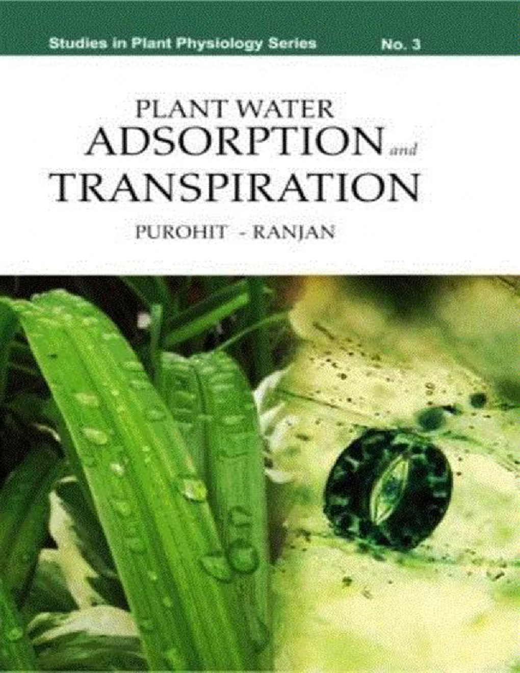 Plant Water Absorption and Transpiration - Page 1