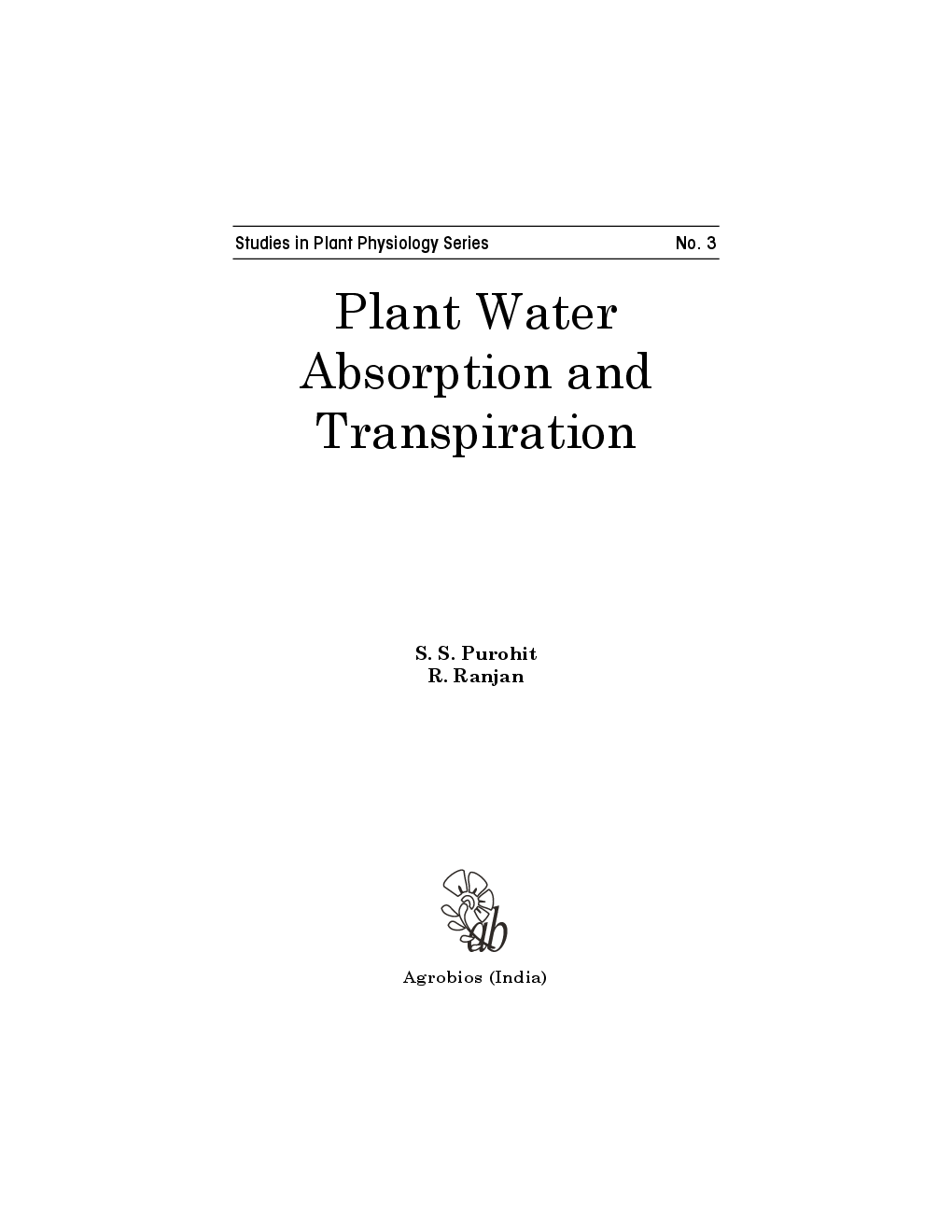 Plant Water Absorption and Transpiration - Page 4