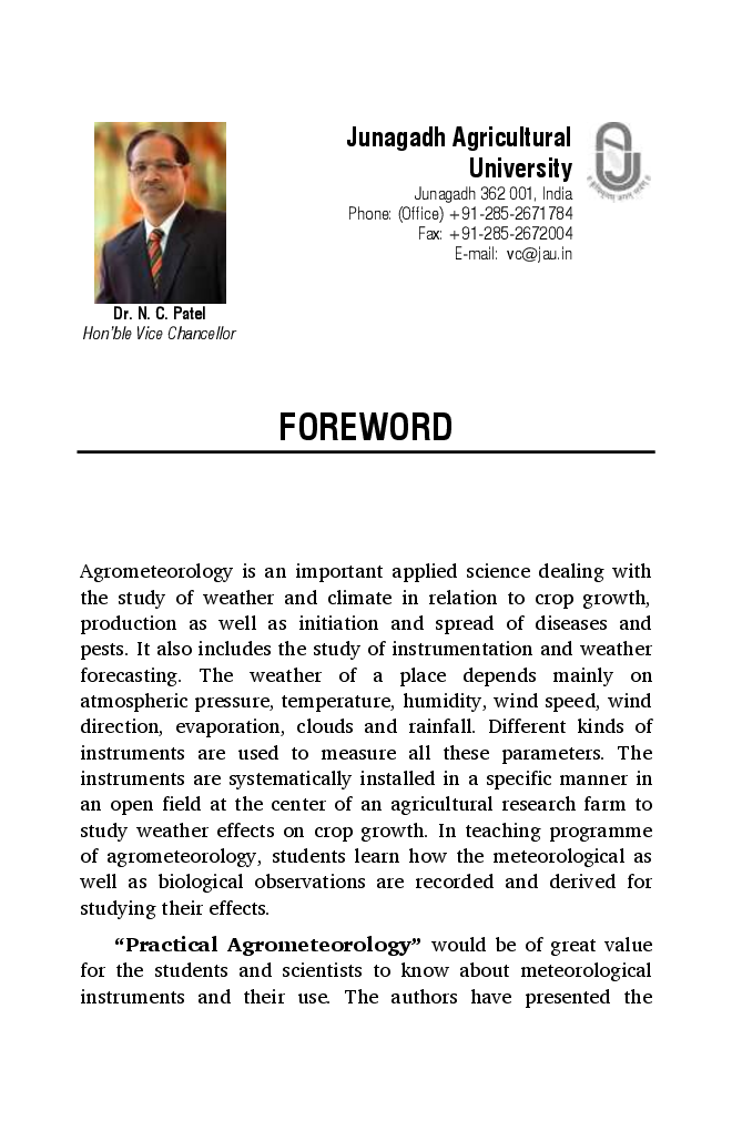 Practical Agrometeorology - Page 4