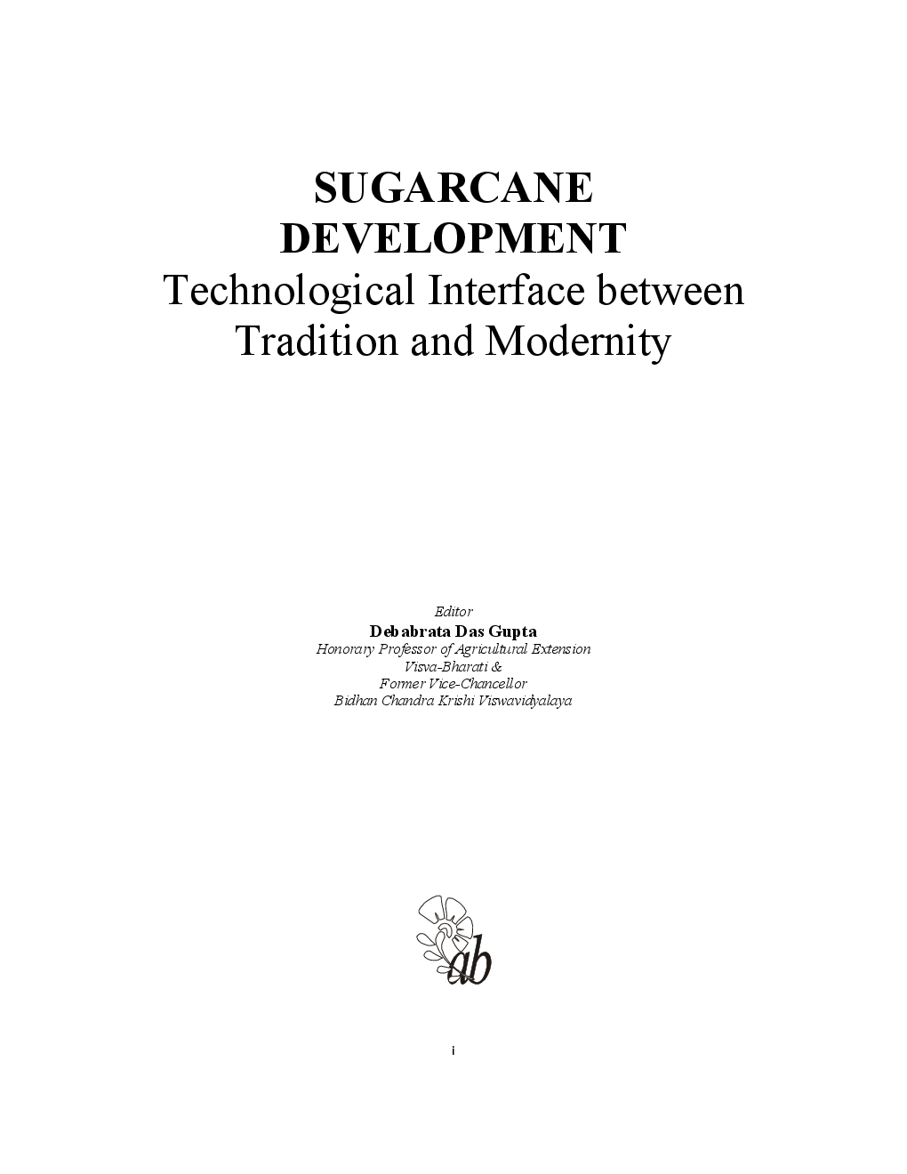 Sugarcane Development : Technological Interface between Tradition and Modernity - Page 2