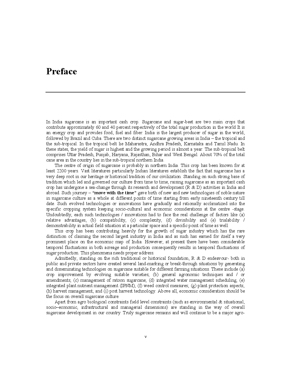 Sugarcane Development : Technological Interface between Tradition and Modernity - Page 4