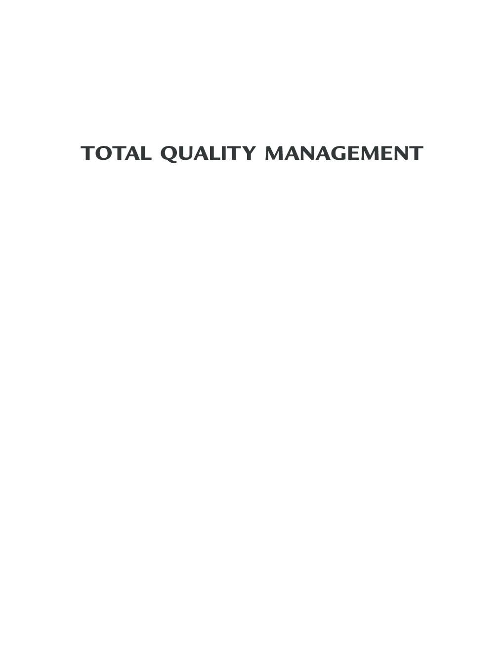 Total Quality Management - Page 2