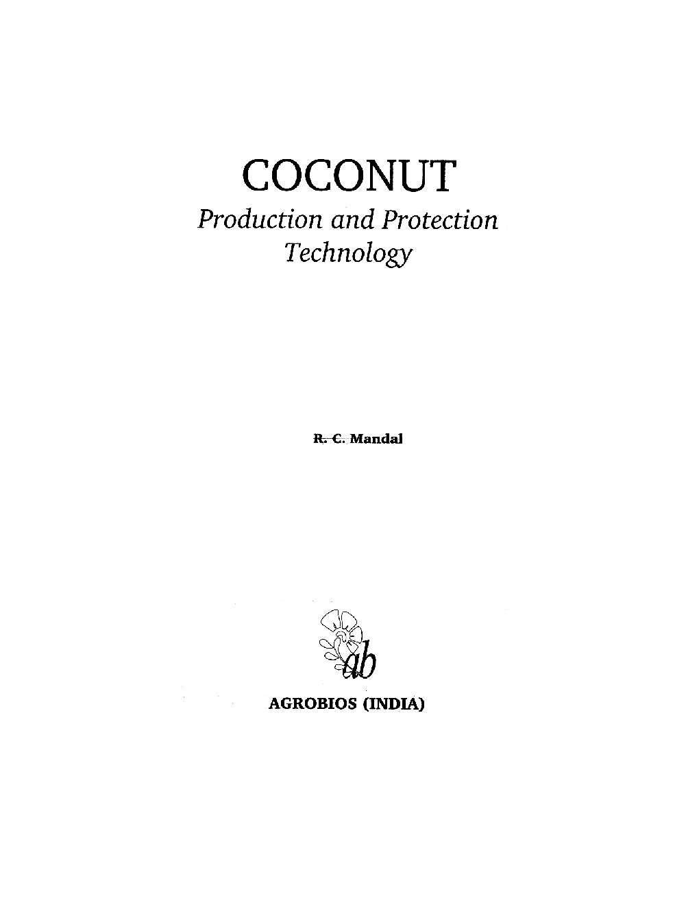 Coconut : Production and Protection Technology - Page 2