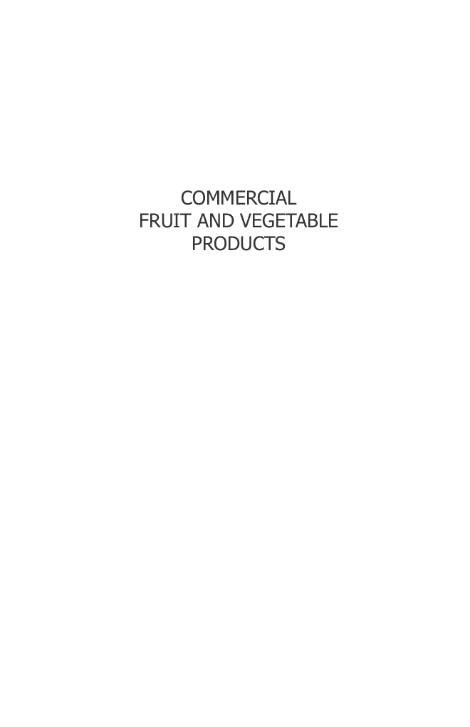 Commercial Fruit And Vegetable Products - Page 2