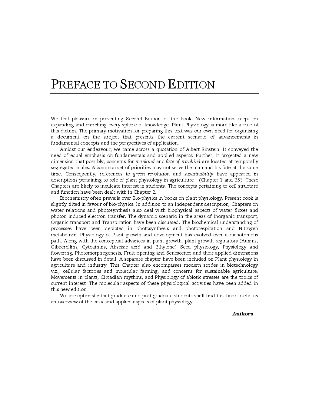 Plant Physiology Fundamentals and Applications - Page 5