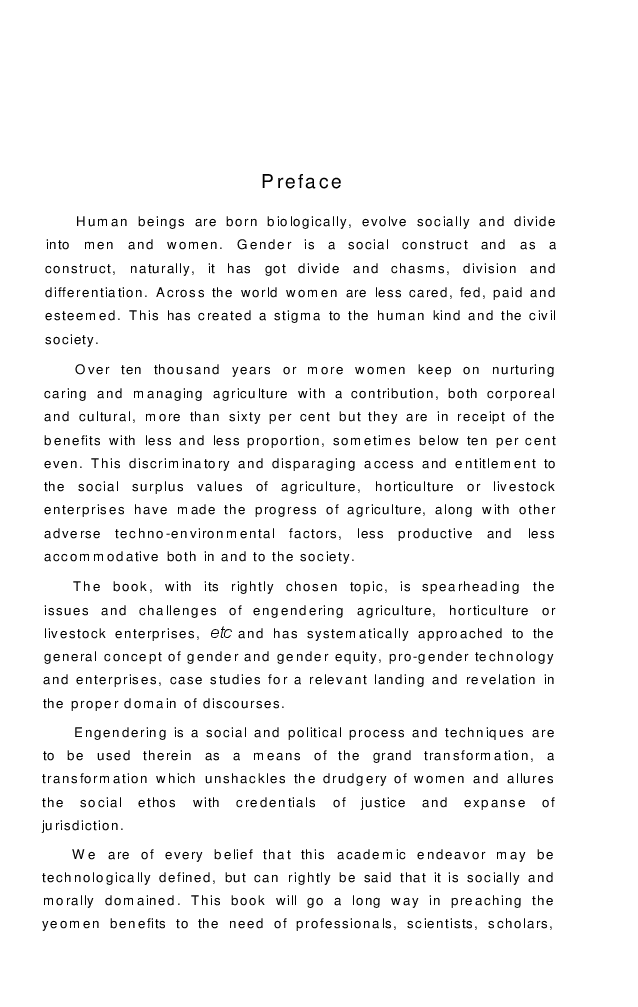 Gender Issues in Agri-Horti Enterprises in India - Page 4