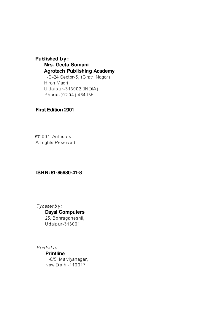 Computer Programs Package for Soil Physics - Page 3