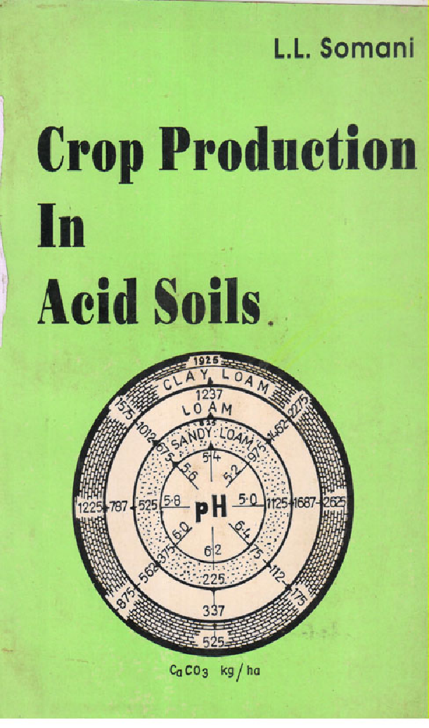 Crop Production in Acid soil - Page 1