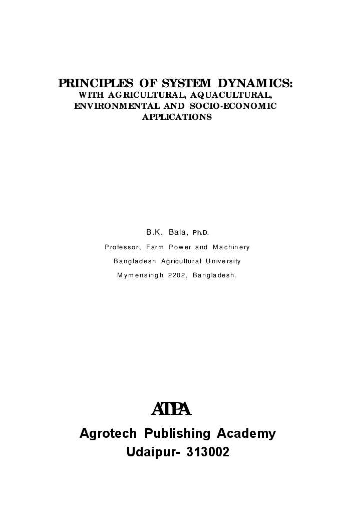 Principles of System Dynamics - Page 2