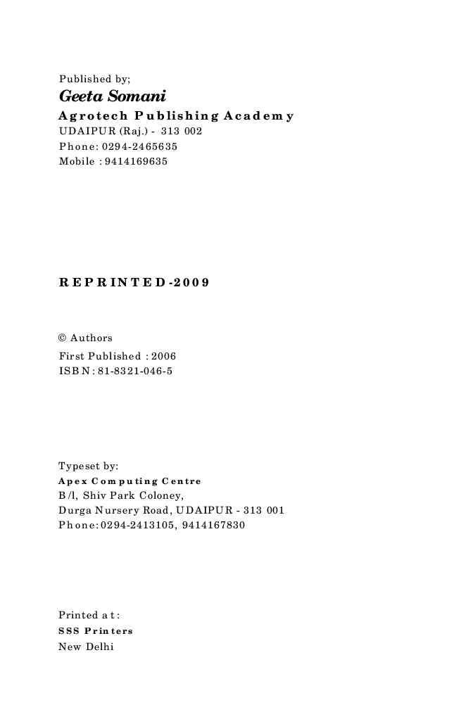 Integrated Crop Management In Subtropical Fruits - Page 3