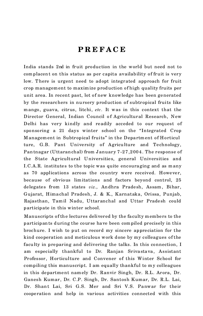 Integrated Crop Management In Subtropical Fruits - Page 5