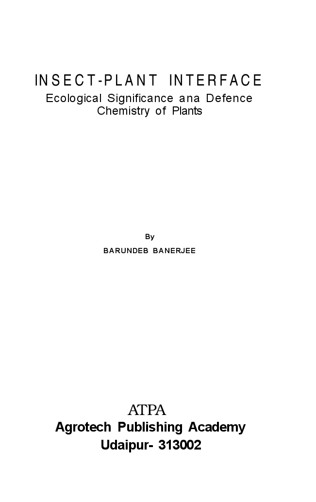 Insect plant interface - Page 2