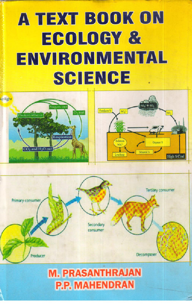 A Textbook on Ecology and Environmental Science - Page 1