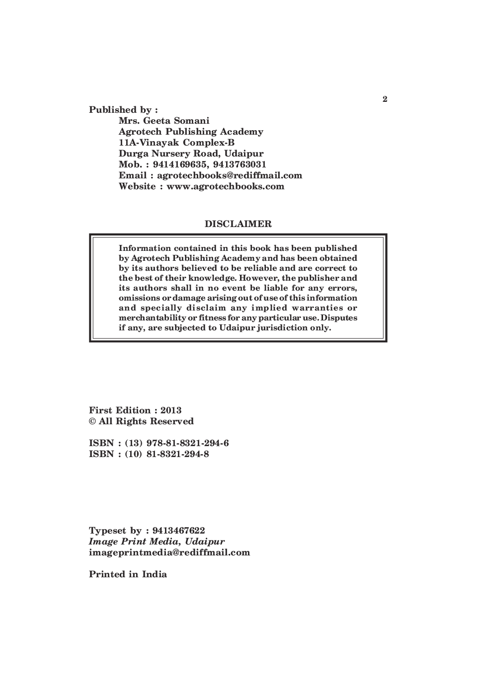 Biopesticides For Sustainable Agriculture - Page 3